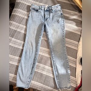 Classic Light Blue Women's Jeans ankle length